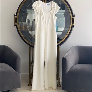 Off white jumpsuit by Antonio Melani